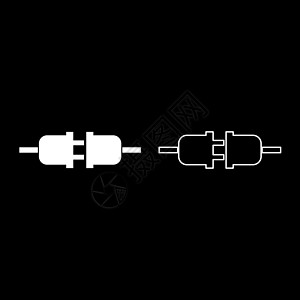 Socket 和插件图标设置白颜色显示平板样式模拟图片