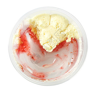不可抗拒的草莓小蛋糕甜点塑料食物奶油杯子高架水果红色美食图片