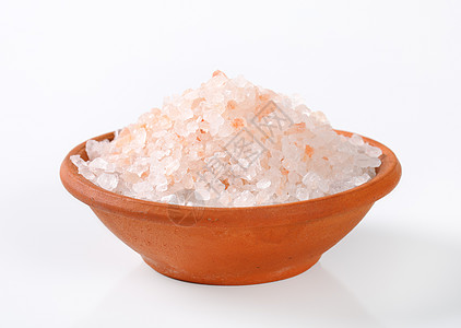 粉红喜马拉雅盐水晶岩盐食物粉色浴盐图片