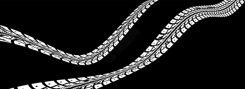 它制作图案轮胎痕迹矢量运输拖拉机运动车轮分数摩托车自行车赛车打印黑色图片
