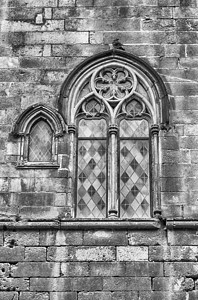 西班牙加泰罗尼亚巴塞罗纳州拉卡德赖的中世纪窗口地标正方形城市历史窗户皇家石头广场旅行建筑学图片