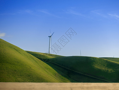风风涡轮乡村环境力量涡轮机白色活力生态技术刀片日落图片