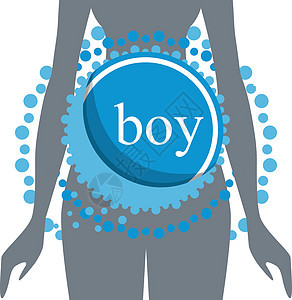 孕妇的轮廓 矢量孩子男生父母女士性别生活肚子圆圈腹部诊所图片