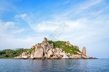 高涛岛披风佛角旅游潜水海湾蓝色天空海滩潜点旅行团体海洋图片