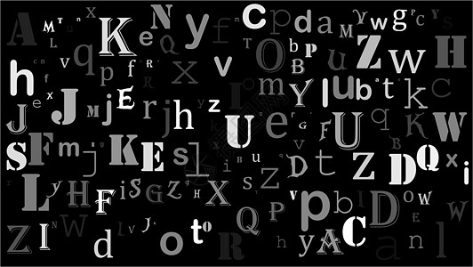掉落的随机字母字母表漂亮的背景设计黑色创造力语言学校英语语法插图白色学习教育图片