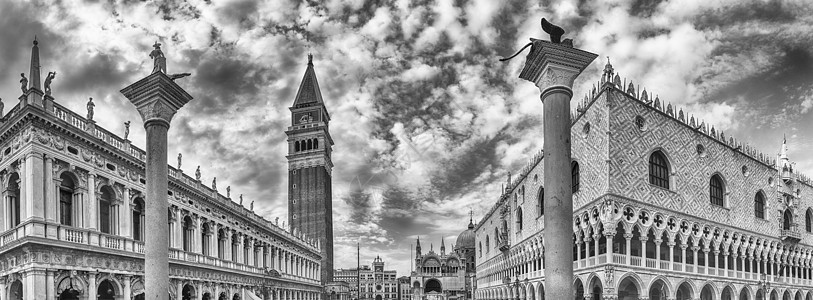 意大利威尼斯圣马克广场的建筑景象 意大利威尼斯图片