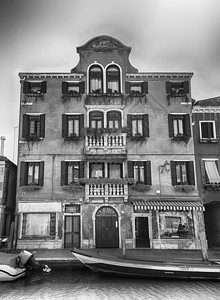 意大利威尼斯穆拉诺市中心风景建筑 意大利威尼斯图片