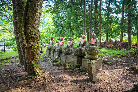 日本雕像围兜寺庙石头佛教徒观光旅行菩萨帽子结盟深渊图片