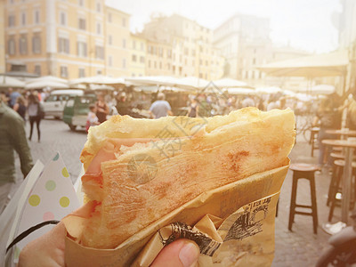 罗马街头食品图片
