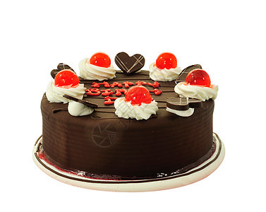 巧克力蛋糕在白色背景上被孤立甜点庆典食物糕点礼物巧克力蛋糕面包橙子三角形图片