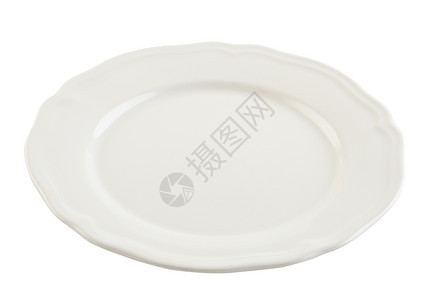 白色背景白白板食物厨具椭圆形午餐餐厅用具盘子厨房圆圈用餐图片