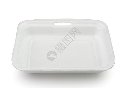 空塑料食品聚苯乙烯托盘图片