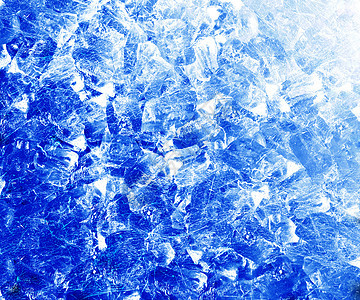 蓝色冰块背景立方体白色墙纸冻结图片