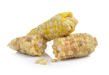 玉米图片白色背景的角形玉米紫色农场黄色棒子植物食物粮食农业蜡质营养背景