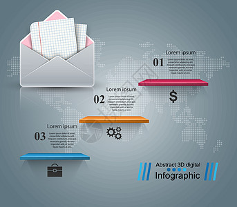 信封邮件电子邮件 - 业务信息图表图片