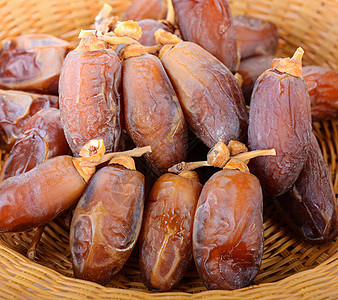 海枣白色小吃水果健康菜肴热带饮食棕色甜点食物图片