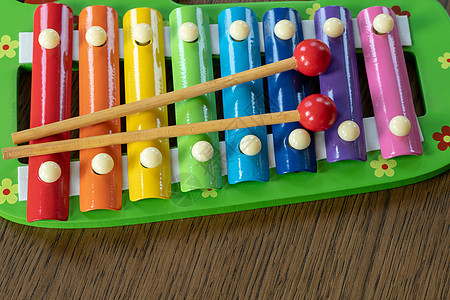 音乐乐器x声乐 彩虹彩色玩具X音乐木琴娱乐旋律孩子键盘创造力游戏木头歌曲韵律图片