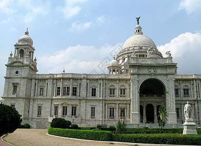 Victoria纪念大楼大理石画廊游客建筑学纪念馆历史地标白色旅行首都图片