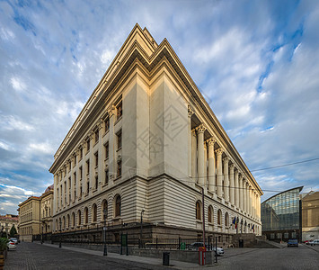 布加勒斯特罗马尼亚国家银行首都商业城市国家楼梯金融建筑学建筑总部柱子图片