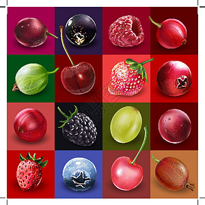 采样收集烹饪食物水果甜点果汁餐厅插图叶子厨房美食图片