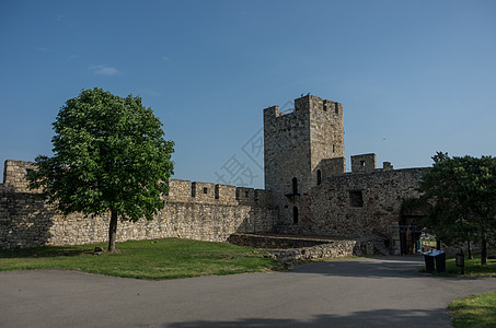 塞尔维亚贝尔格莱德Kalemegdan堡垒的暴君Stefan塔图片
