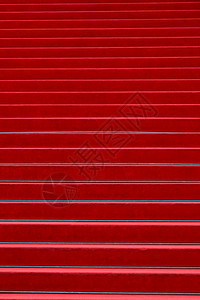 红地毯覆盖了楼梯视角庆典地毯仪式红色建筑学背景图片