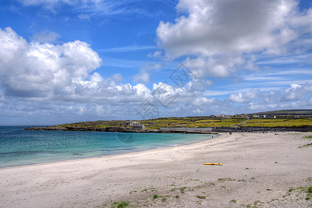 爱尔兰阿拉兰群岛海岸村庄岩石石头海洋图片