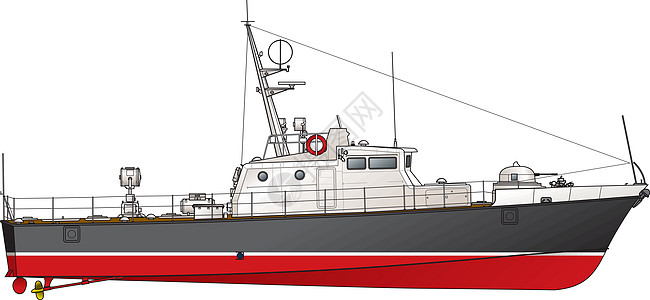 PP 1400 小巡逻艇背景图片