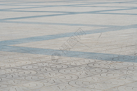 具有现代设计图案纹理背景的肮脏花岗岩层灰色大街车道材料人行道正方形建筑学地板石头小路图片