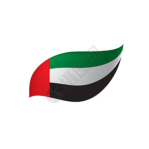 阿拉伯联合酋长国它制作图案边界庆典磁带插图飞行框架横幅丝带卡片乐队图片