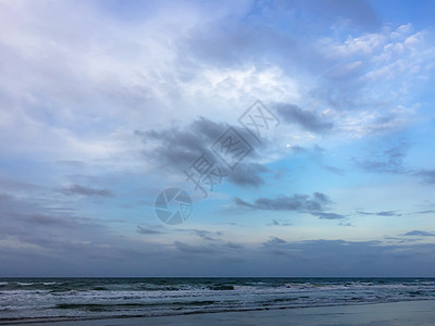 海洋 天空 海滩 阳光和云海景白色晴天假期海岸热带海浪地平线太阳日落图片