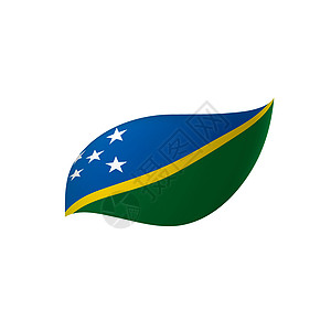 所罗门群岛它制作图案爱国框架横幅边界国家白色织物星星军旗蓝色图片