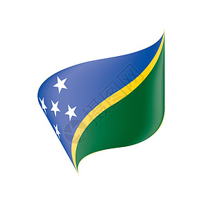 所罗门群岛它制作图案庆典爱国世界边界旅行军旗插图自由白色国家图片