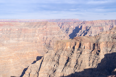 大峡谷西边沙漠太阳日落公园日出地标旅行国家悬崖蓝天图片