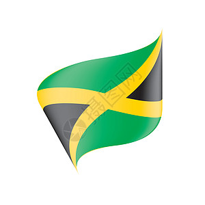 牙买加它制作图案框架白色国家地理旅行联盟世界全球插图海浪图片
