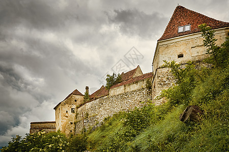 罗马尼亚建设据点历史壁垒建筑旅行城堡石工古迹堡垒图片
