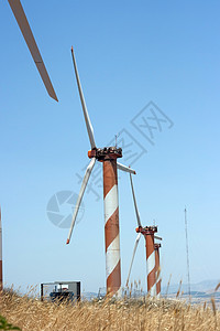 风力涡轮机燃料涡轮天空发电机环境保护爬坡电力环境沟通发电图片