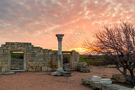 俄罗斯克里米亚克里米亚古代切尔尼索斯废墟图片