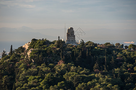 参观纪念碑 Acropolis山 雅典 格雷图片