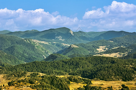 保加利亚的罗多波山脉远足旅行环境地形洼地生态旅游高地地标生态山脊图片