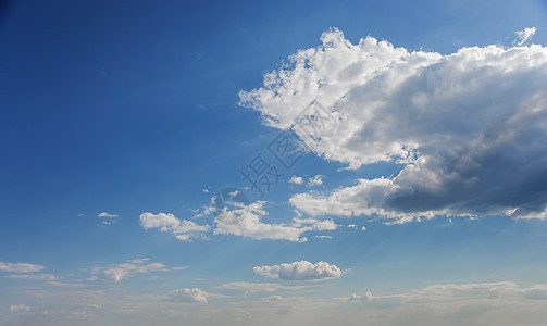 蓝色天空 白云气候晴天自由天堂气氛空气气象环境臭氧阳光图片