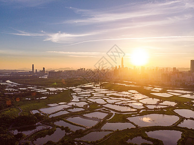 中国深圳城景城市建筑学风景经济全景场景旅游市中心景观天际图片