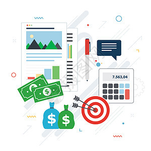 金融投资分析与增长报告插图网络服务项目营销电脑组织店铺咨询市场图片