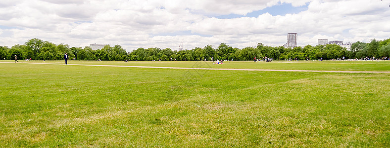 联合王国伦敦海德公园植被地标木头植物王国英语花园公园阳光女士图片