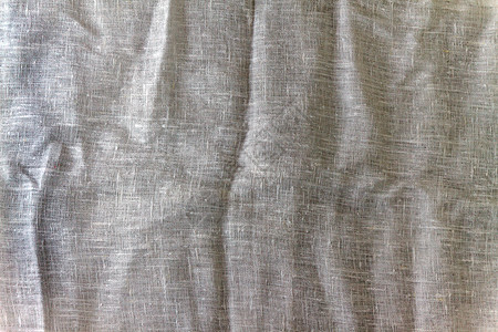 亚麻浅白色皱纹织物的背景 复制空格枕头棉布丝绸酒店纺织品奢华折痕毯子卧室羽绒被图片