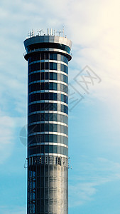 泰国曼谷机场航空交通联系中心塔台泰国曼谷机场收音机雷达控制器建筑学旅游旅行蓝色技术指导运输图片