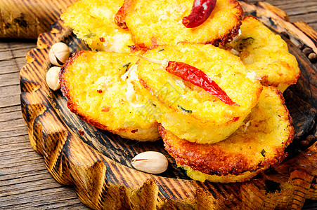 朱琴尼的秋松松饼美味食物香料面包烘烤橙子秋菜蛋糕油条小吃图片