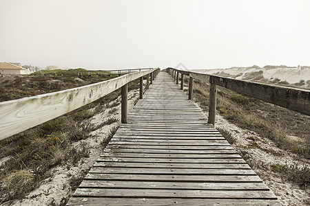 木环步行去海滩海洋支撑阳光场景旅游冲浪海景地平线蓝色楼梯图片