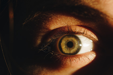 人类眼孔 女性大眼闭紧睫毛宏观卫生角膜保健化妆品蓝色反射眼球瞳孔图片
