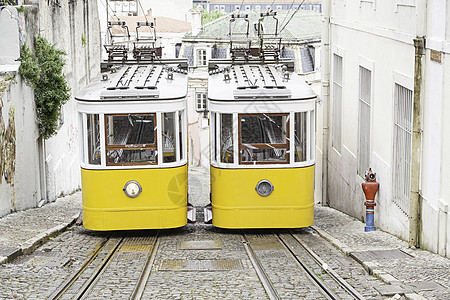旧里斯本电车首都爬坡建筑学景观旅游生活铁路环境历史旅行图片